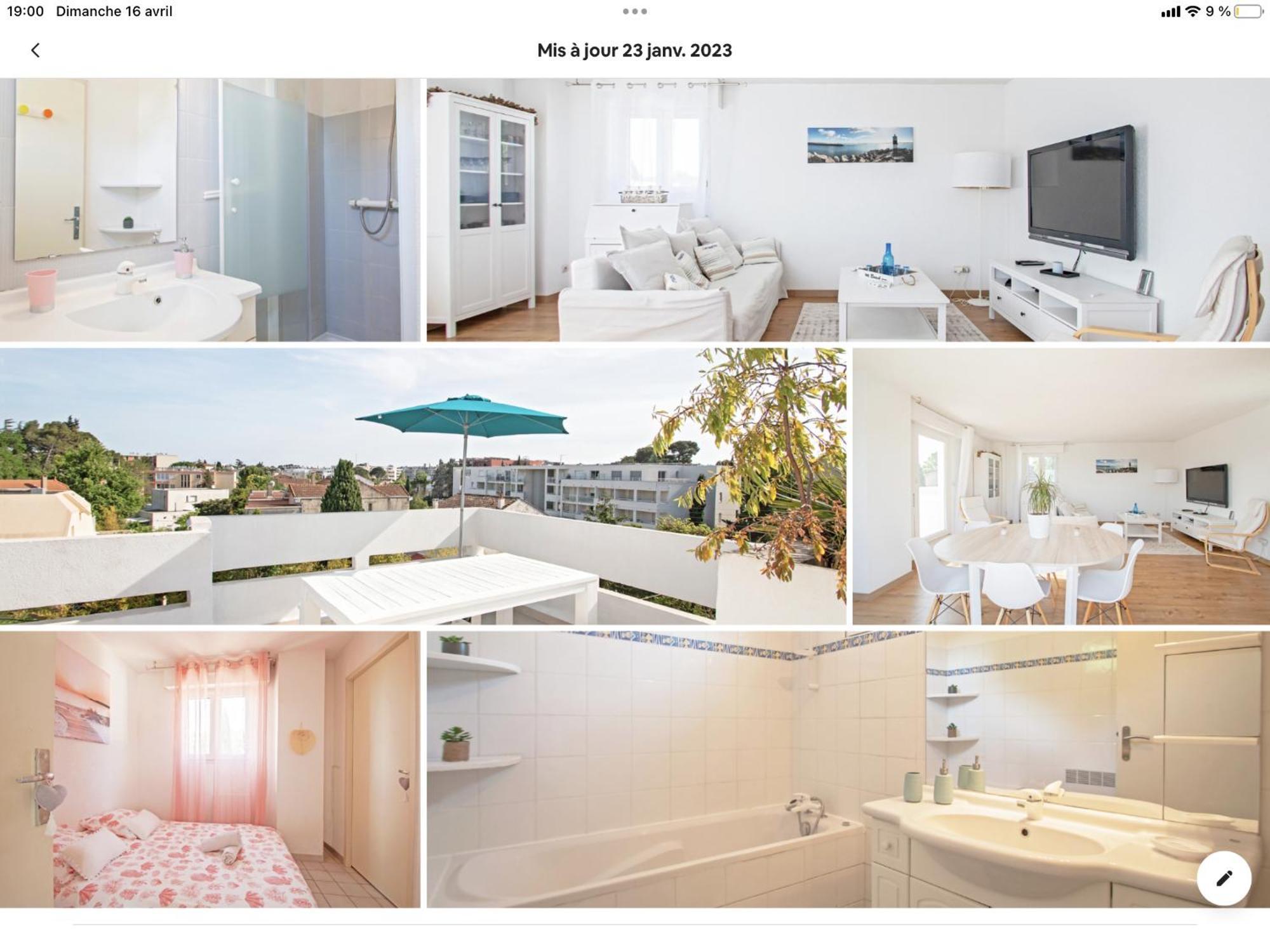 Duplex Toit Terrasse Vue Panoramique Apartment Montpellier Bagian luar foto